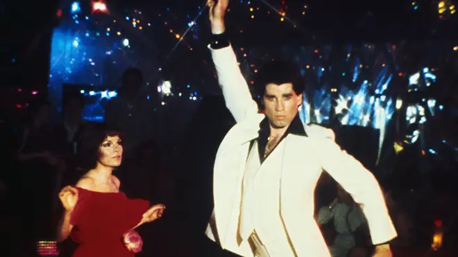 John Travolta Dancing in Saturday Night Fever