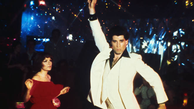 John Travolta Dancing in Saturday Night Fever