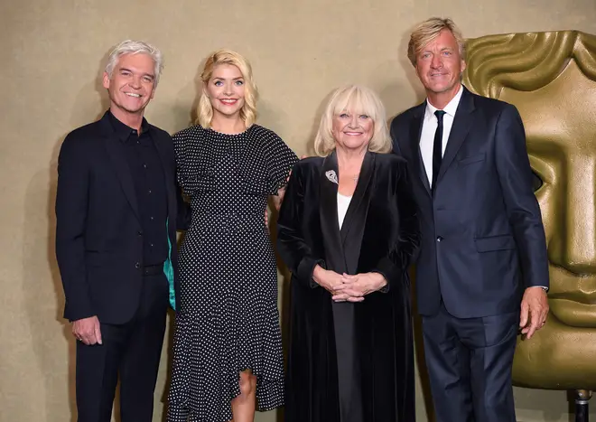 Phillip Schofield, Holly Willoughby, Richard Madeley and Judy Finnigan attend a BAFTA tribute evening to long running TV show "This Morning" at BAFTA on October 1, 2018 in London