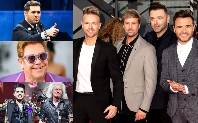 Westlife open up on collaboration dreams with Queen, Elton John and Michael Bublé