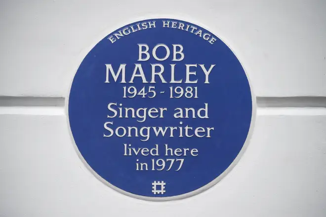 Bob Marley's blue plaque