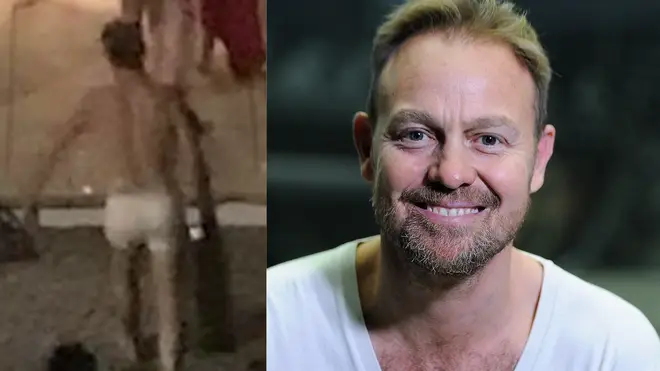 Jason Donovan rescued a neighbour after their house caught on fire