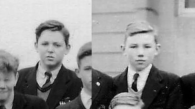 Peter Sissons and Paul McCartney