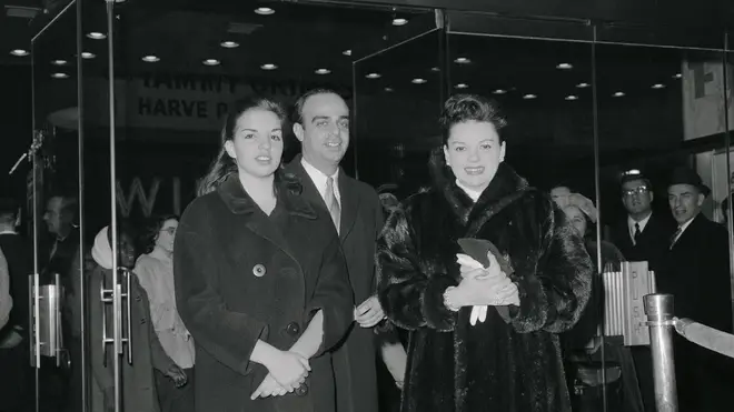 Judy Garland with Vincent and daughter Liza