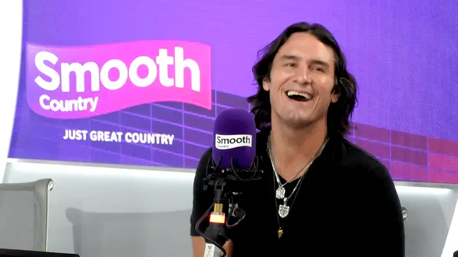 Joe Nichols in the Smooth Country studio