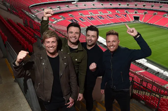 Westlife at Wembley Stadium