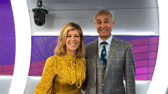 Kate Garraway and Andrew Ridgeley