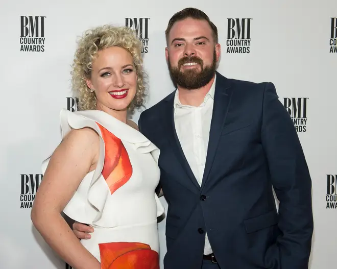 Country singer Cam with her husband Adam Weaver
