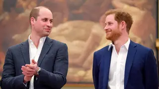 Harry and William in 2018