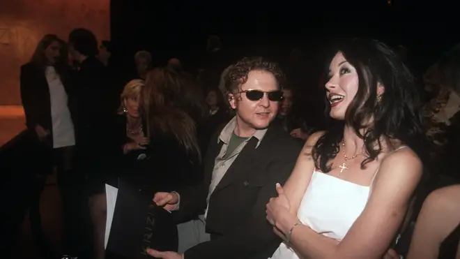 Mick Hucknall and Catherine Zeta Jones once dated