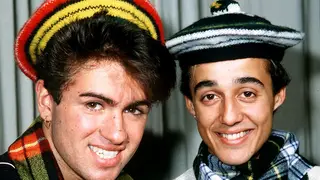 Andrew Ridgeley and George Michael, pictured here in 1984, were teenagers in the summer of 1978