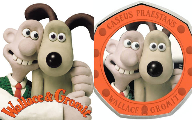 The Royal Mint has launched a new Wallace and Gromit 50p coin to celebrate 30th anniversary