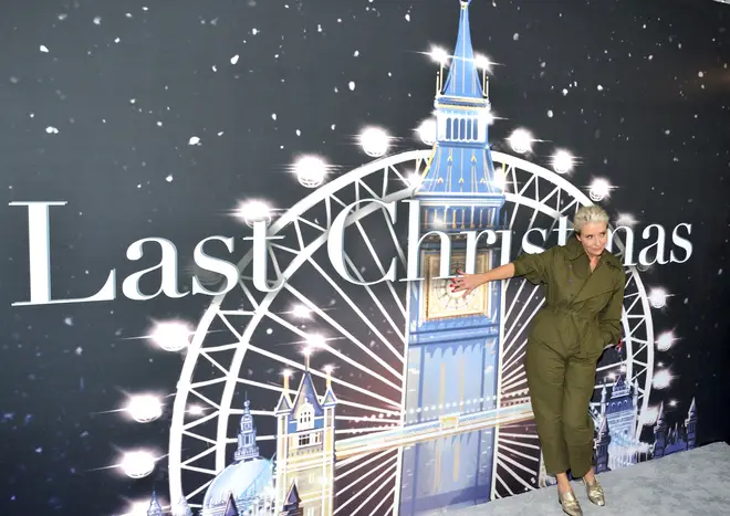 Emma Thompson at the New York premiere for Last Christmas