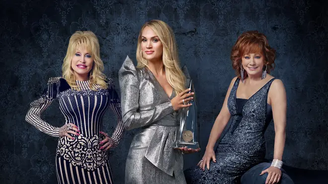 Dolly Parton, Carrie Underwood and Reba McEntire will host the 2019 CMAs