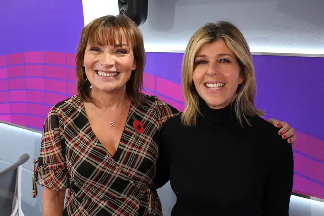 Lorraine Kelly joined Kate Garraway in the Smooth Radio studio