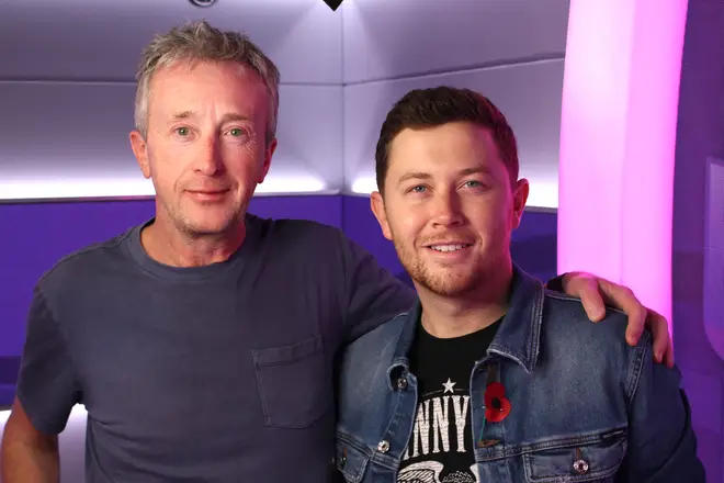Smooth Country’s Eamonn Kelly with Scotty McCreery