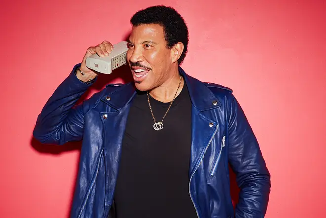 Lionel Richie on the phone