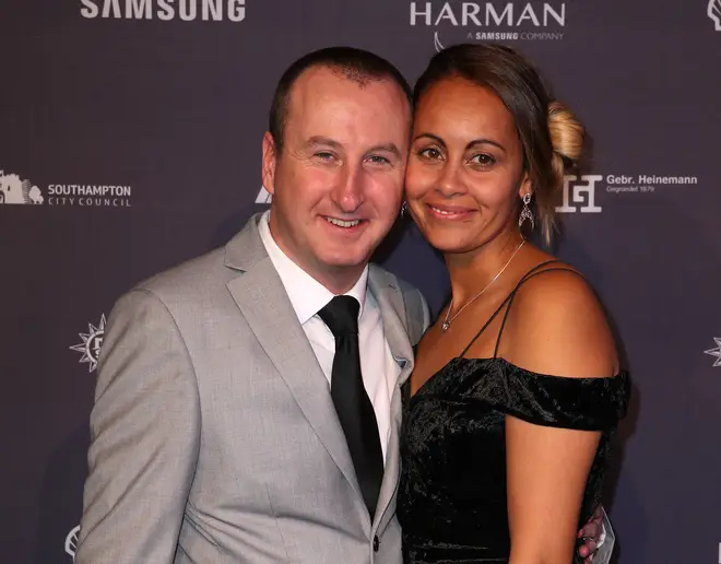 Andrew Whyment and his wife Nicola Whyment
