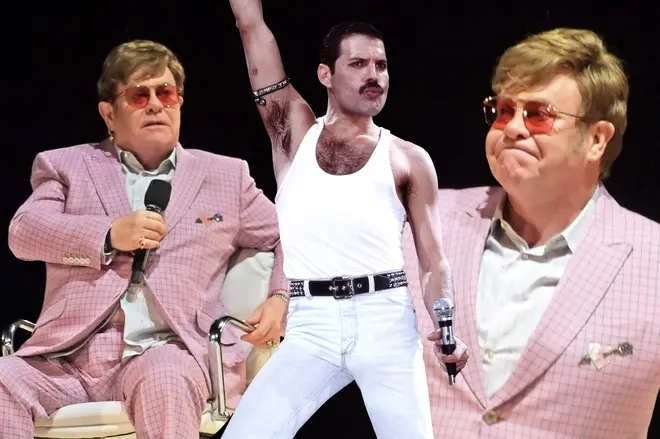 Sir Elton John in tears after revealing emotional Freddie Mercury memory